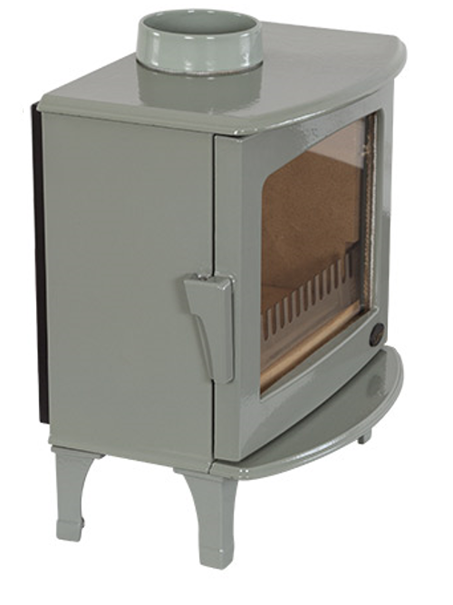 Carron ECO Stove 5kW SE - Sage Green Enamel